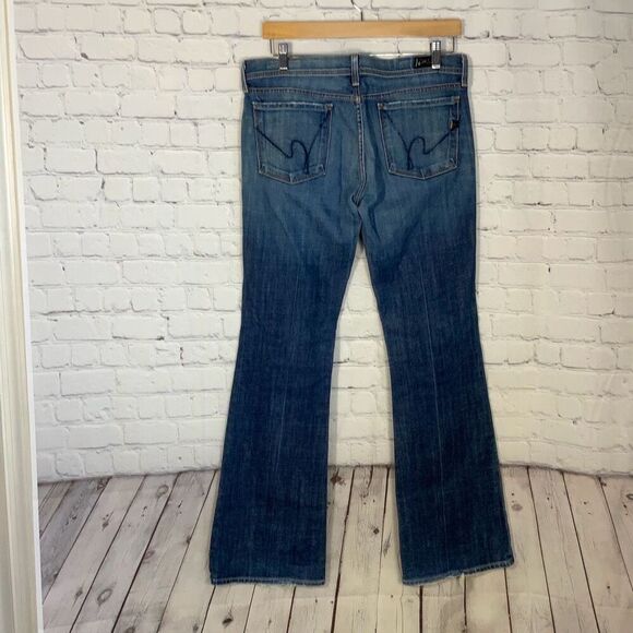 Citizens of Humanity Women Stretch Jeans Ingrid #002 Low Waist Flair size 30 - Picture 6 of 11